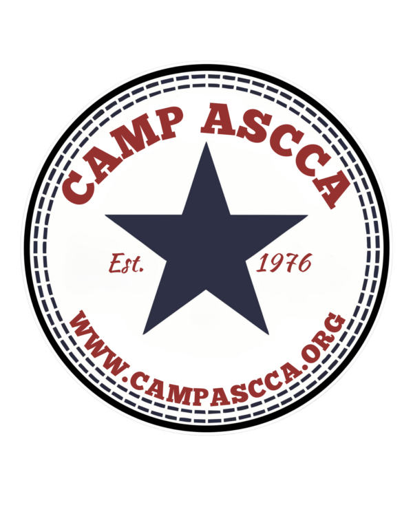 Camp ASCCA Star Sticker