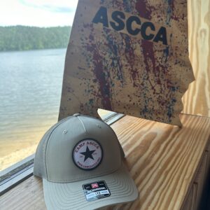 Camp ASCCA Khaki Trucker Hat